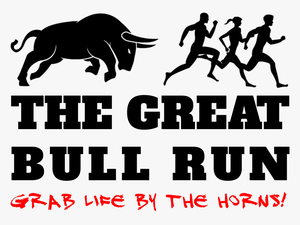 Bull Run Logo Square - Running Of The Bulls