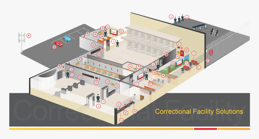 Transparent Prison Cell Png - Plan