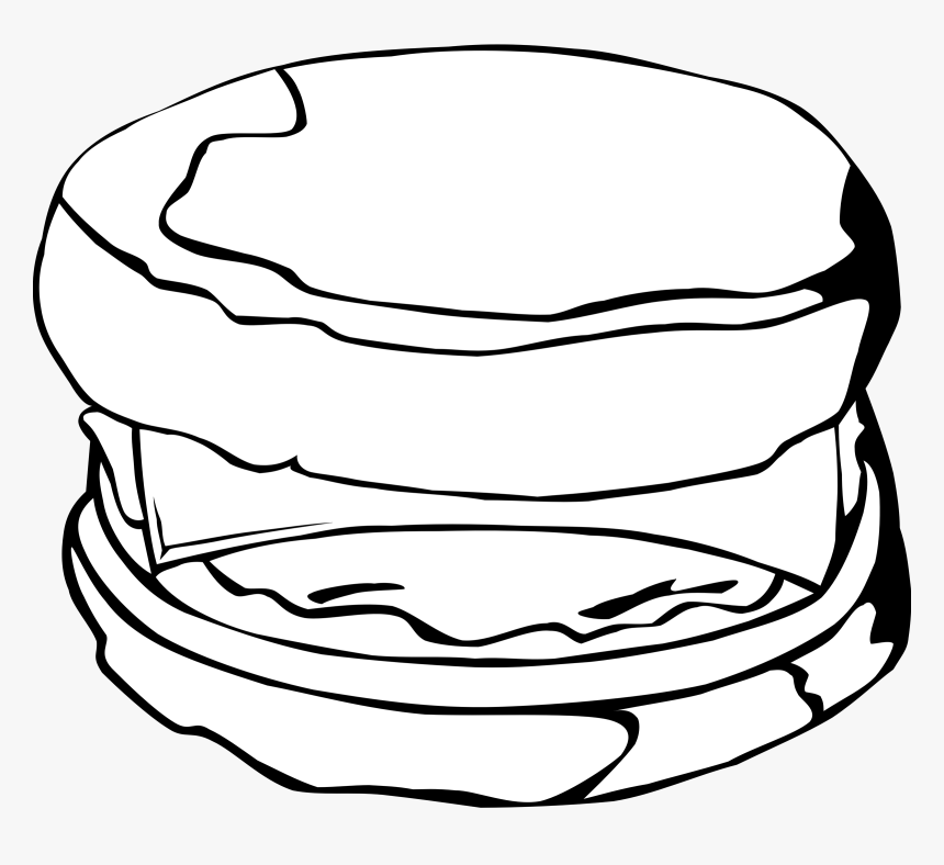 Breakfast Sandwich Clipart - Eng