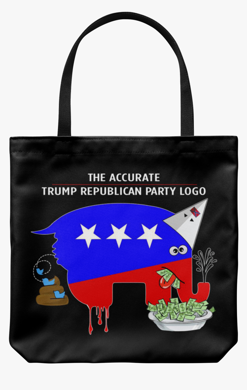 The Accurate Trump Republican Party Logo 
 Class - Christian Canvas Tote Bags