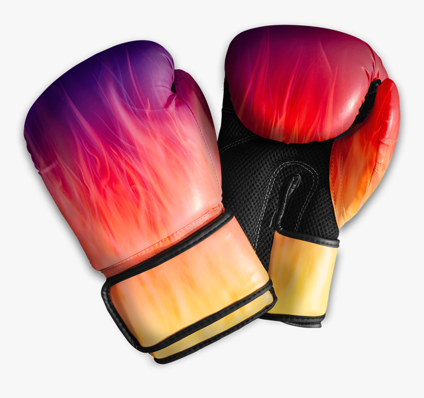 Transparent Hanging Boxing Gloves Clipart