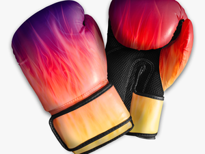 Transparent Hanging Boxing Gloves Clipart