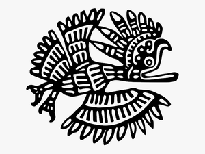 Clip Art Aztec Totems - Aztec Birds