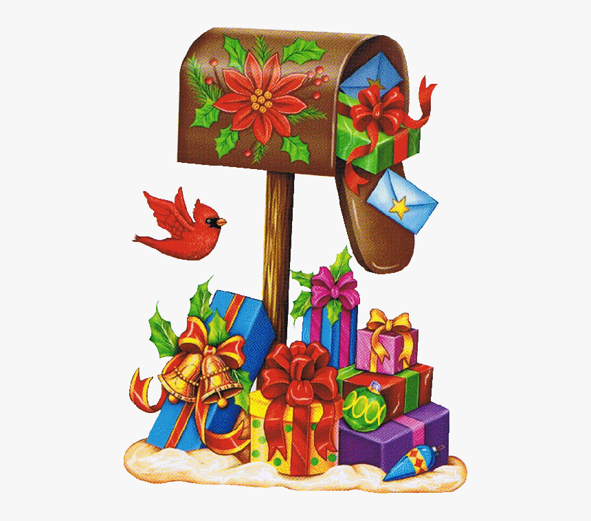 Christmas Mailbox Png - Free Christmas Mailbox Clipart
