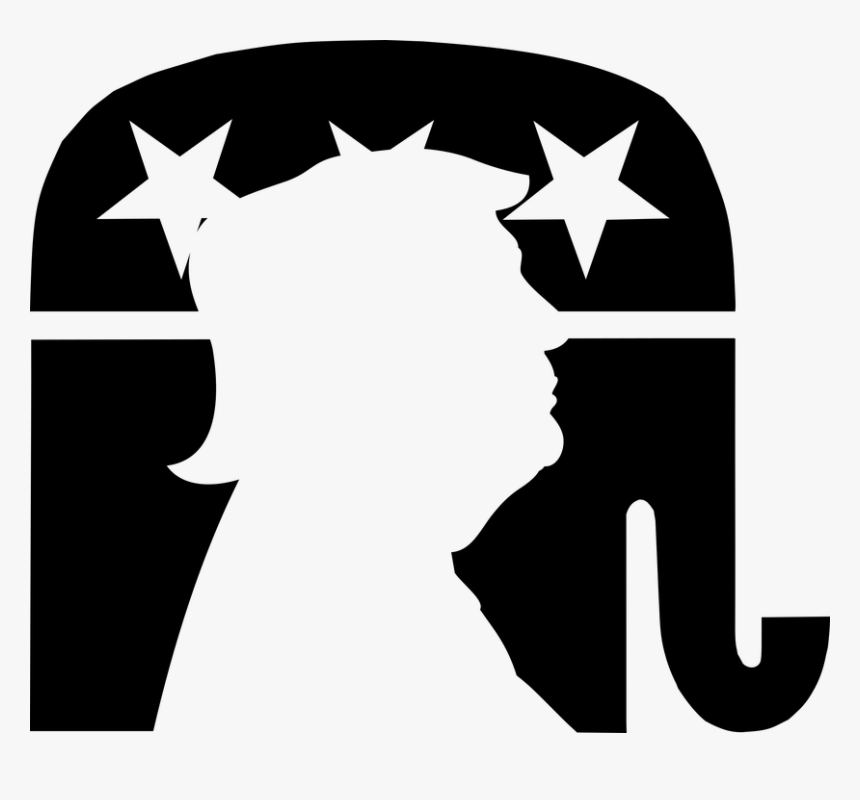 Transparent Trump Clipart - Republican Party