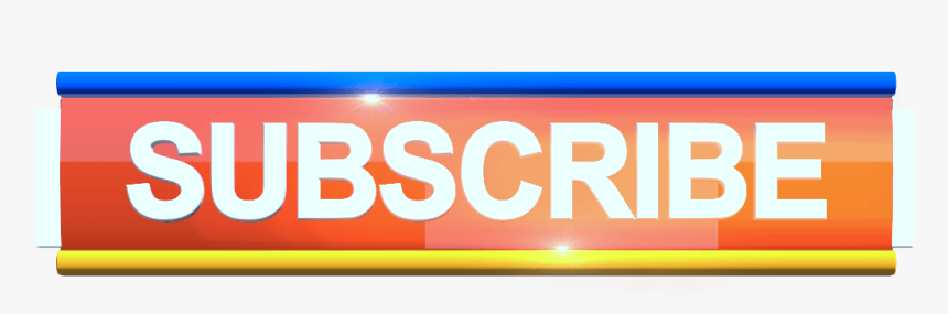 Beautiful Colorful Subscribe Button - Orange