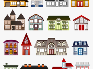 Victorian Homes Clipart - Houses Clipart