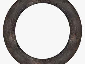 Frame Empty Leather - Circle