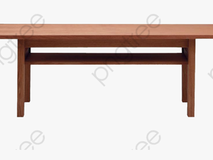 Solid Wood Dining - Cartoon Table Png