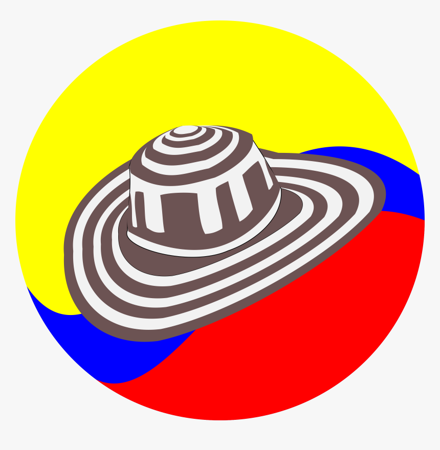 Clipart - Colombia Sombrero Vuel