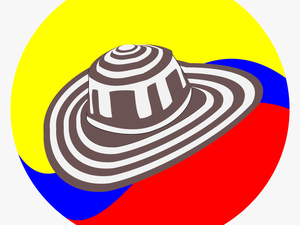 Clipart - Colombia Sombrero Vueltiao Png
