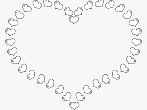 Pictures Of Little Hearts - Heart Clipart Black Background