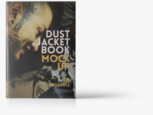 Dust Jacket Book Mockup Vol5 - Album Cover