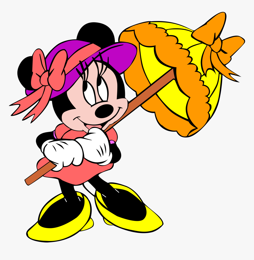 Cute Mouse Cartoon - Baby Minnie