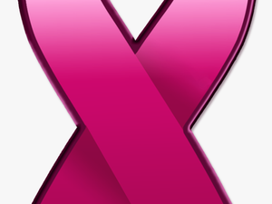 Cancer Vector Memorial Ribbon - Pink Ribbon Clip Art