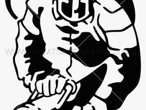 Firefighter Clipart Hose Silhouette - Fireman Holding Hose Clipart Black And White