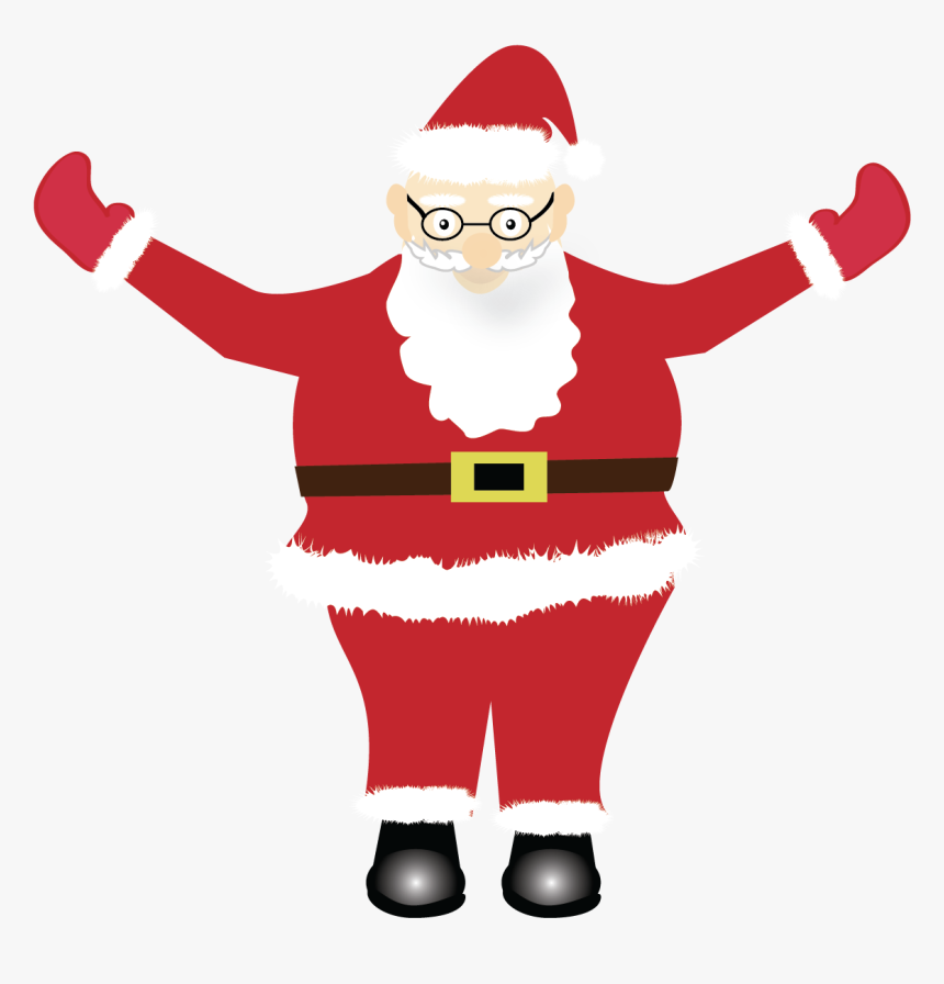 Print And Cut Santa Graphic File Example Image - Santa Claus