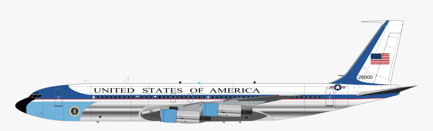Transparent Airplane Clipart Png - Air Force One Clipart