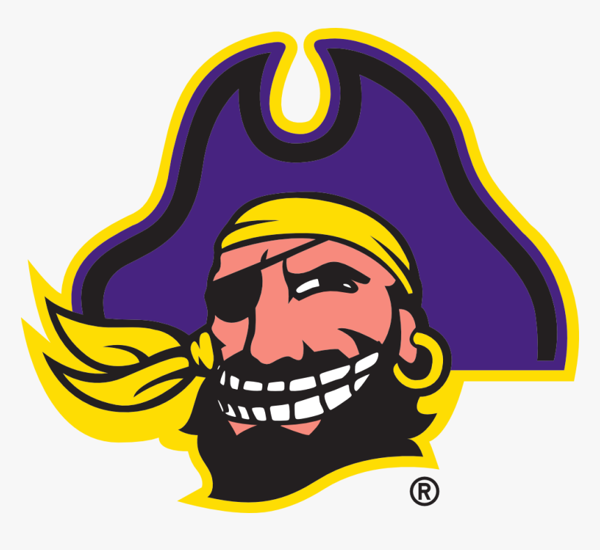 Transparent Troll Face Png - Ecu Pirates Logo