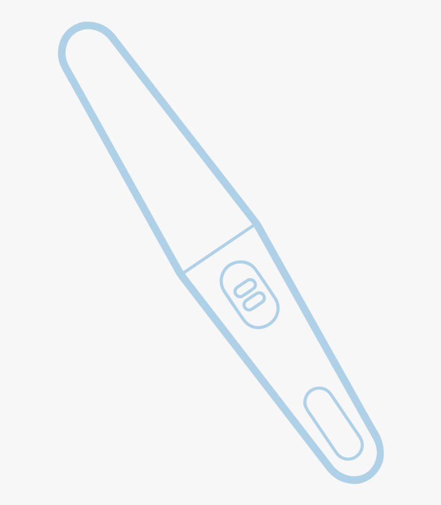 Transparent Positive Pregnancy Test Png - Skateboard