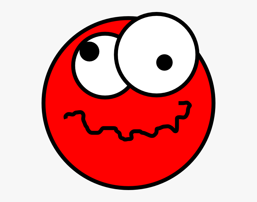 Smiley Emoticon Sadness Clip Art - Red Face Clipart