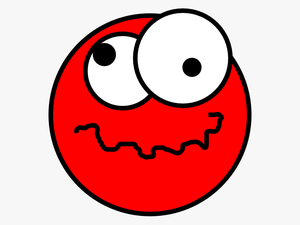 Smiley Emoticon Sadness Clip Art - Red Face Clipart