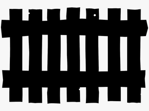 Fence Silhouette Clipart