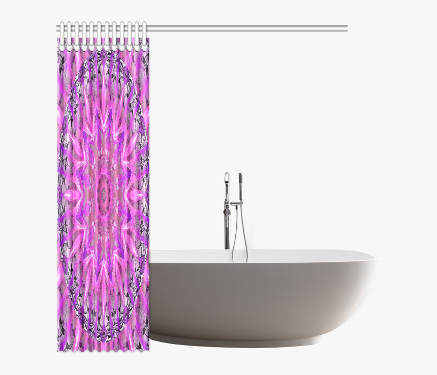 Lavender Lace Abstract Pink Light Love Lattice - Shower Curtain