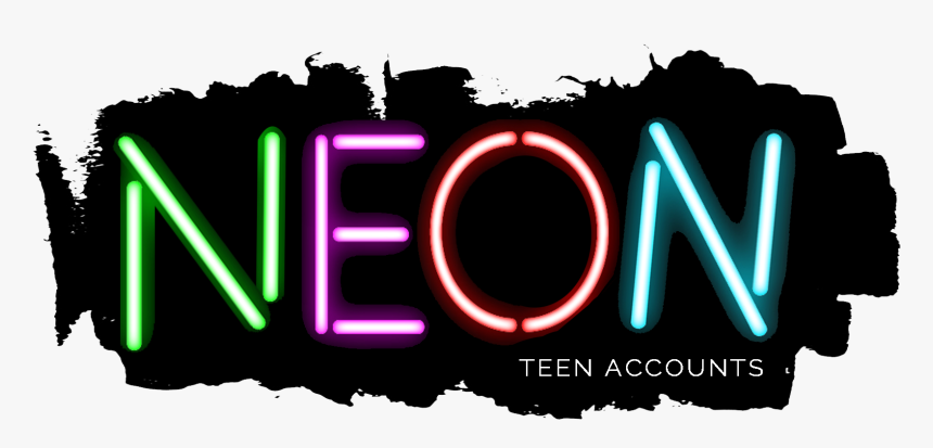 Neon Teen Account Logo - 13 Neon