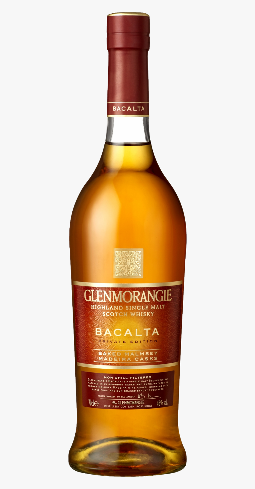 Transparent Whiskey Glass Clipart - Glenmorangie Bacalta