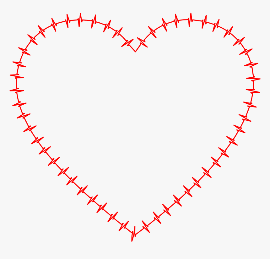 Heart Outline Clipart - Circle O