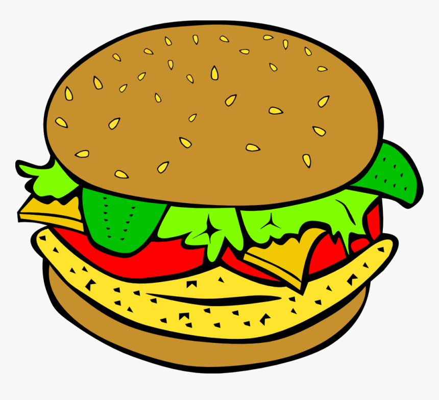 Burger Clipart - Food Clipart
