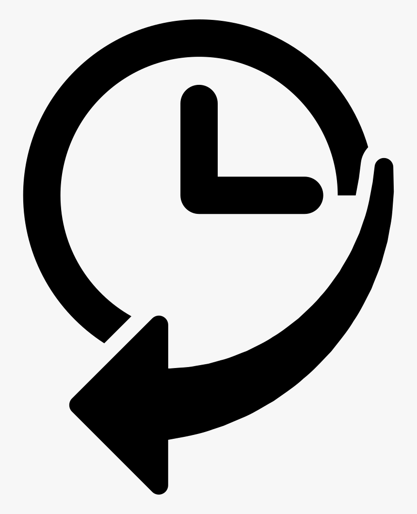 Clocks Clipart Arrow - Simbolo De Historial