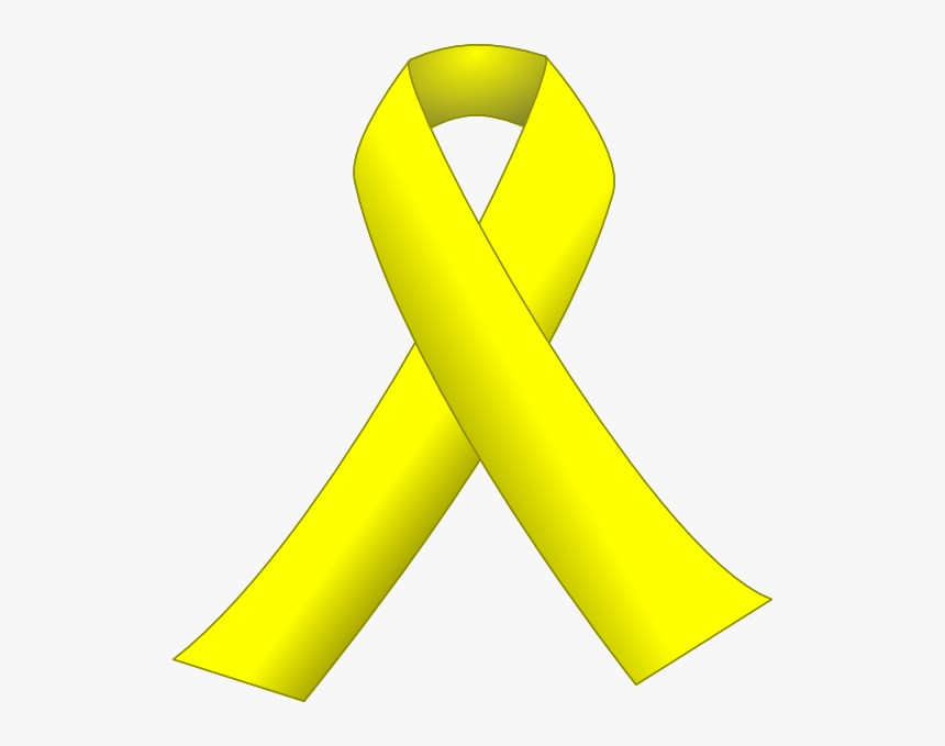 Yellow Ribbon Svg Clip Arts - Ye