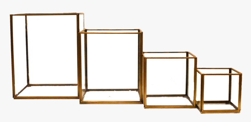 Square Glass Lantern - Furniture