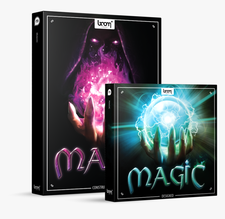 Magic Sound Effects Library Product Box - Magic Designed Boom Library