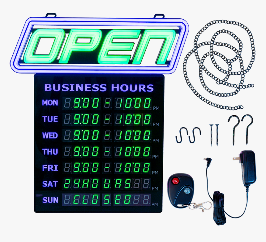 Programmable Led Signs - Open Sign