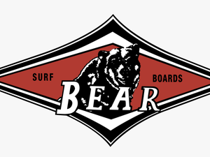 Bear Surf Boards Logo Png Transparent - Bear Surfboards