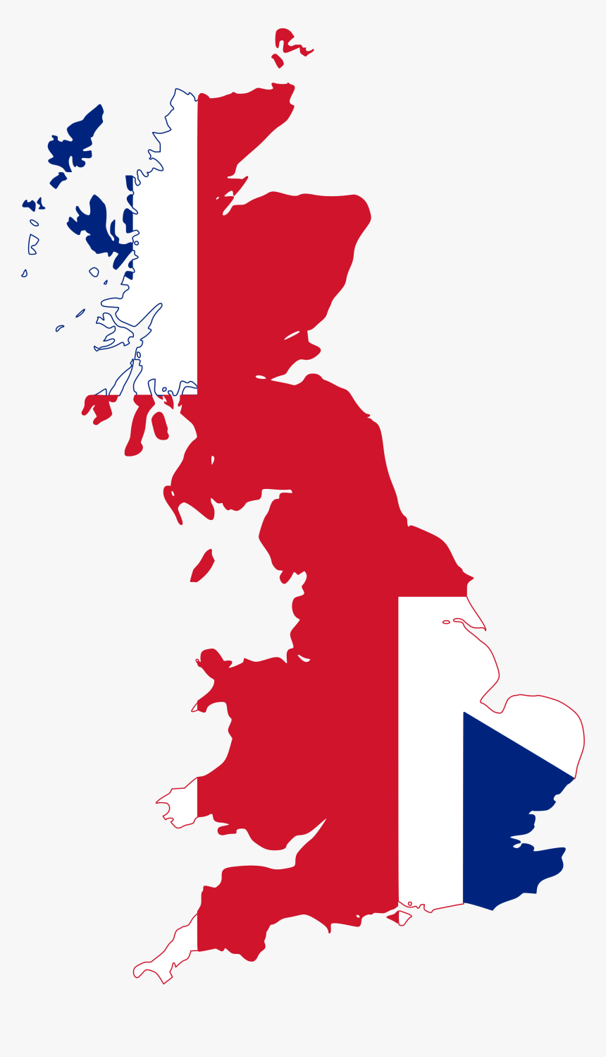 Map Of United Kingdom Vector