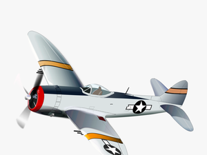 Airplane Supermarine Spitfire Military - Military Airplane Clip Art