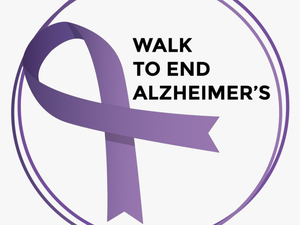 Transparent Background Alzheimer-s Purple Ribbon