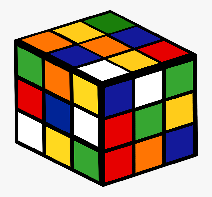 Transparent Rubiks Cube Png - Yu