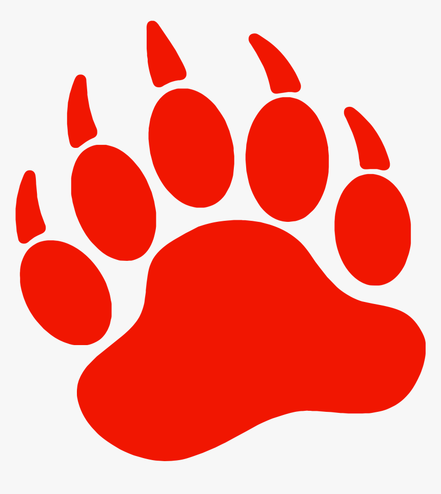 Bear Paw Dog Printing Clip Art -
