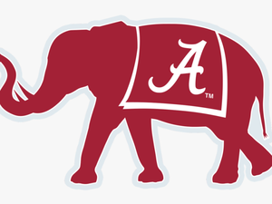 Alabama Crimson Tide Football African Elephant Big - Alabama Crimson Tide Clipart