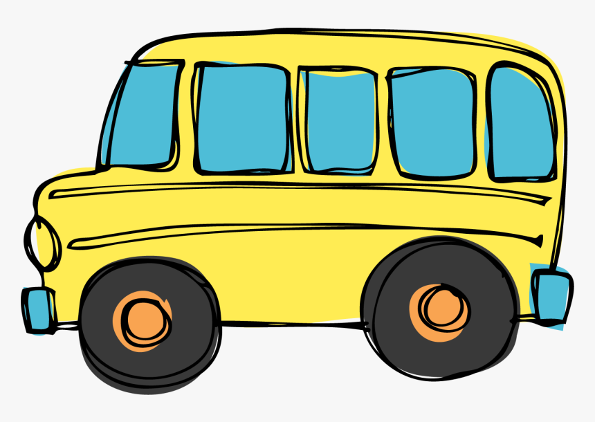 Bus Png For Kids - Transparent B