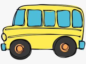 Bus Png For Kids - Transparent Background Bus Clip Art
