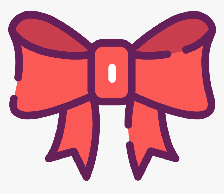 Red Christmas Bow Clip Art - Bow