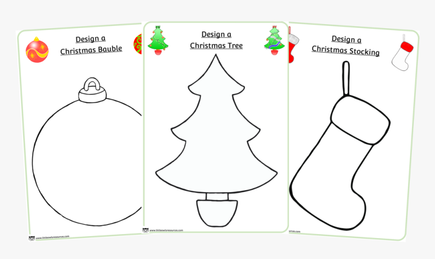 Christmas Art Design Sheets - Christmas Tree
