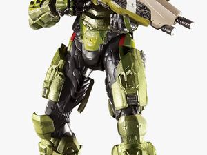 Transparent Halo Spartan Helmet Png - Halo Mattel Master Chief