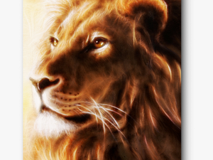 Lion Painting Airbrush Art Drawing - Airbrush Lion Art